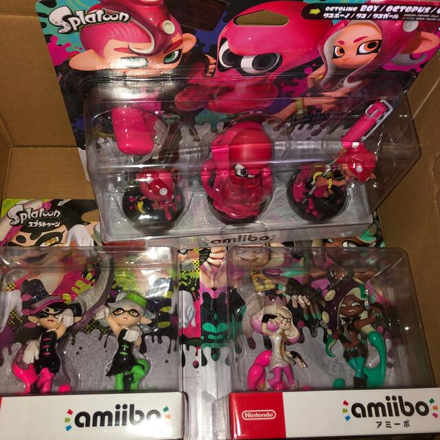 amiibo スプラトゥーン ３点セット お見舞い 60.0%OFF www.gold-and ...