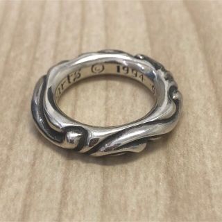 クロムハーツ(Chrome Hearts)のクロムハーツ/Chrome Hearts　サイズ:10号 【スクロールバンド】(リング(指輪))