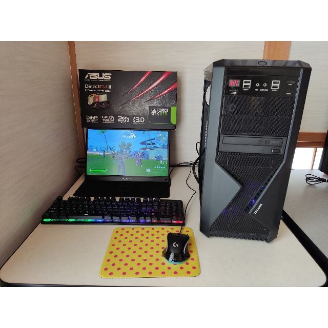 ゲーミングPC フルセット i7 2600K/GTX670/SSD/wifi対応