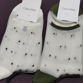 カルバンクライン(Calvin Klein)のカルバン・クライン　レディース靴下２足セット(ソックス)