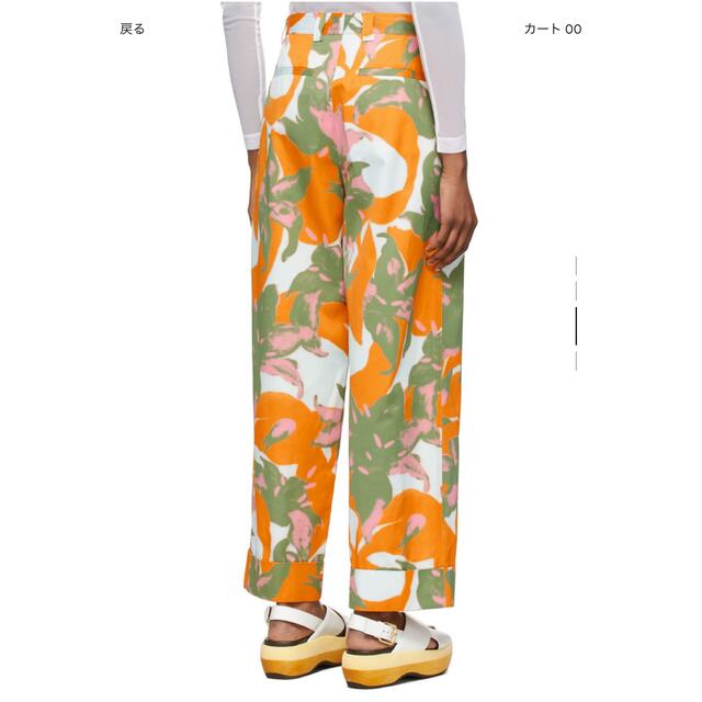 DRIES VAN NOTEN ドリスヴァンノッテン 花柄ワイドパンツ 美品