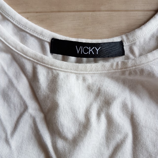 VICKY(ビッキー)のVICKY ビッキー 網 ニットタンクトップセット ピンク size2 レディースのトップス(タンクトップ)の商品写真