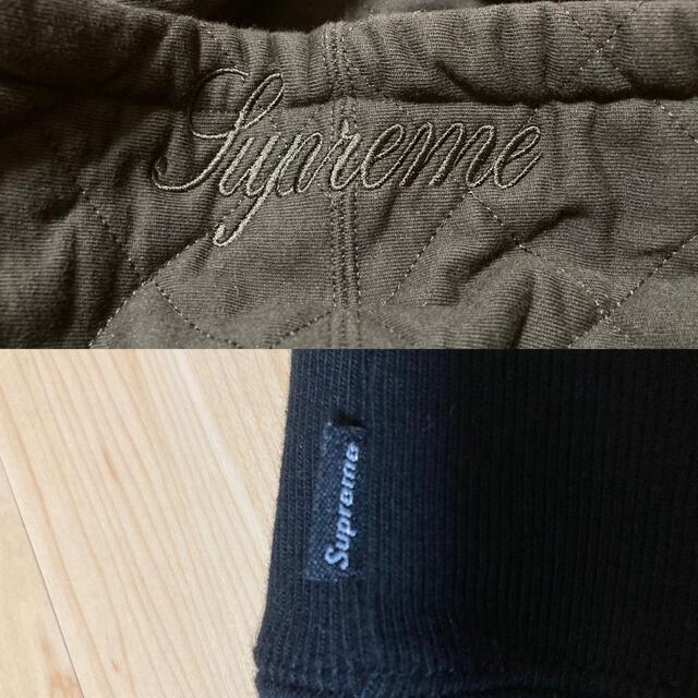 SUPREME 18AW Quilted Hooded black L 7