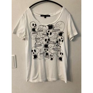 マークジェイコブス(MARC JACOBS)のマークジェイコブス　Tシャツ　スカル柄　Sサイズ(Tシャツ(半袖/袖なし))