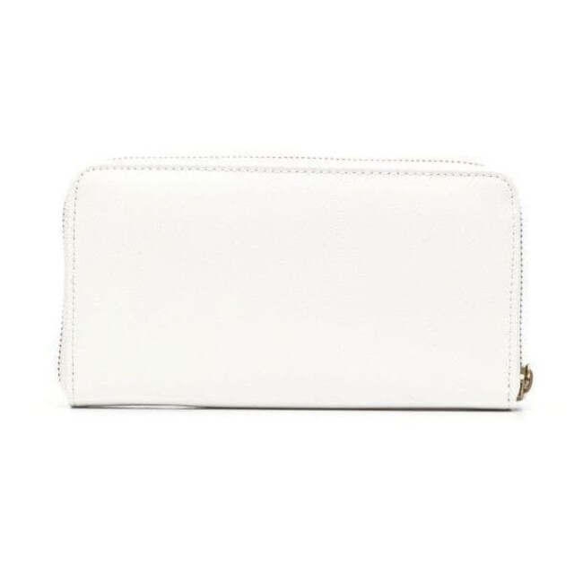 【新品未使用】 VERSACE JEANS COUTURE 長財布 ホワイト レディースのファッション小物(財布)の商品写真
