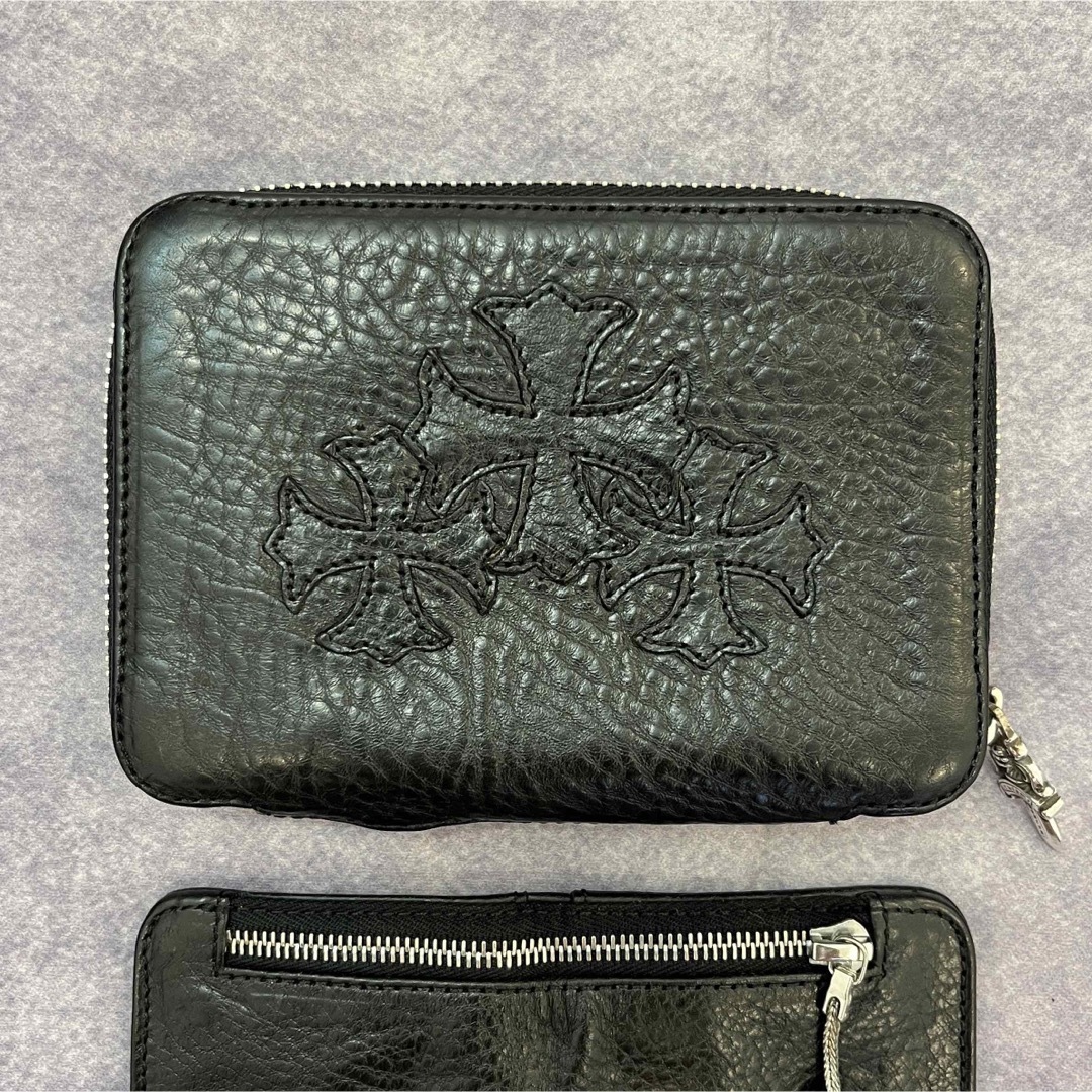 Chrome Hearts(クロムハーツ)のLA店購入 クロムハーツ WLT BBY BANK ROBBER BLACK メンズのファッション小物(折り財布)の商品写真