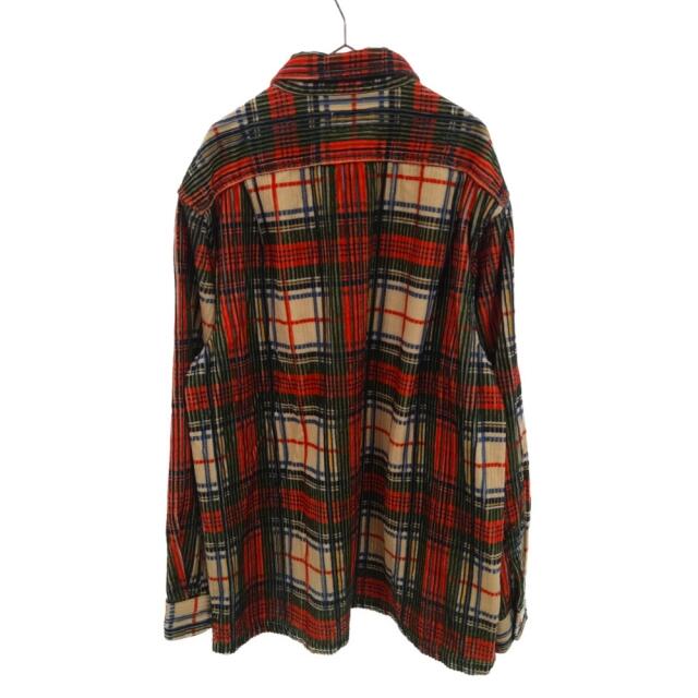 SUPREME シュプリーム 22SS Corduroy Plaid Shirt コーデュロイプラッドシャツ 長袖 マルチカラー 1