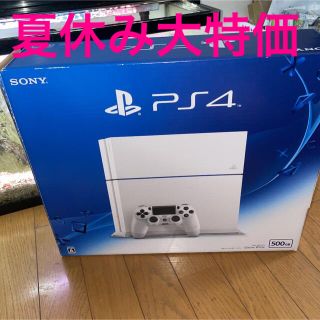 PlayStation4 - PlayStation®4 グレイシャー・ホワイト 500GB CUH-120