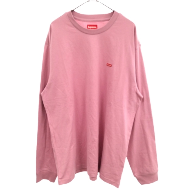 Supreme(シュプリーム)のSUPREME シュプリーム 22ss Small Box L/S Tee スモールボックス ロングスリーブTシャツ カットソー ピンク メンズのトップス(Tシャツ/カットソー(七分/長袖))の商品写真