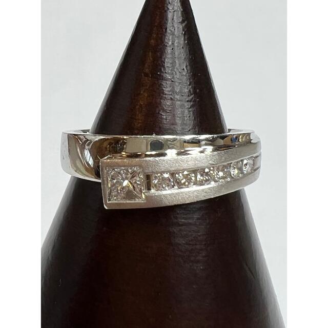 小物などお買い得な福袋 Pt900 プリンセス ダイヤモンド リング 15号 リング(指輪)