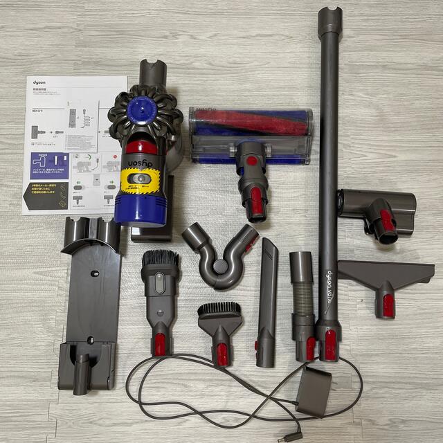 dyson v8fluffy+ ジャンク品 ダイソン 掃除機 驚きの価格が実現！ 64.0