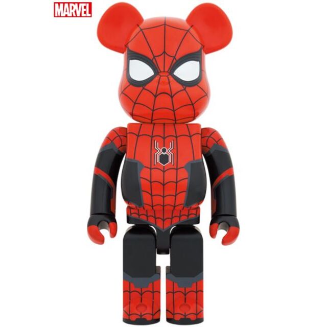 MEDICOM TOY(メディコムトイ)のBE@RBRICK SPIDER-MAN UPGRADED SUIT 1000％ エンタメ/ホビーのフィギュア(その他)の商品写真