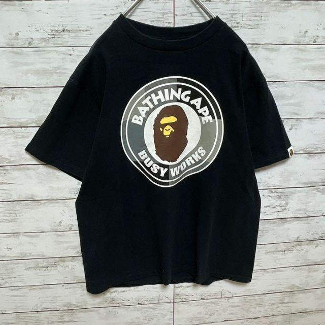 A BATHING APE Tシャツ デカロゴ