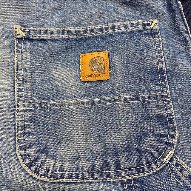 carhartt(カーハート)の90s 古着 カーハート メキシコ製 革タグ バギーパンツ ペインターパンツ メンズのパンツ(ペインターパンツ)の商品写真