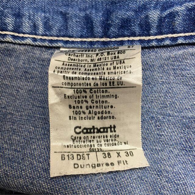 carhartt(カーハート)の90s 古着 カーハート メキシコ製 革タグ バギーパンツ ペインターパンツ メンズのパンツ(ペインターパンツ)の商品写真