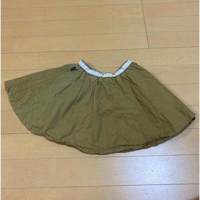 mikihouse(ミキハウス)のスカート　100 キッズ/ベビー/マタニティのキッズ服女の子用(90cm~)(スカート)の商品写真