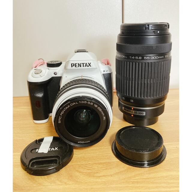 PENTAXペンタックスK-R ダブルズームセット　PENTAX White 一眼　カメラ