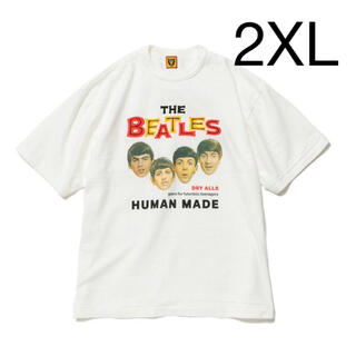 ヒューマンメイド(HUMAN MADE)のGRAPHIC T-SHIRT BEATLES Tシャツ 白 2XL ビートルズ(Tシャツ/カットソー(半袖/袖なし))