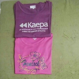 ケイパ(Kaepa)のKaepa Hemlock 半袖Tシャツ2枚組　レディースM(Tシャツ(半袖/袖なし))