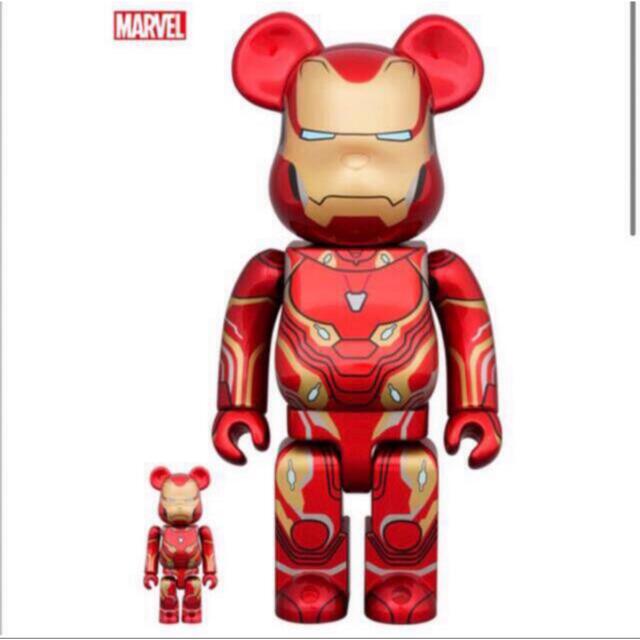 フィギュアBE@RBRICK IRON MAN MARK 50 100％ & 400％