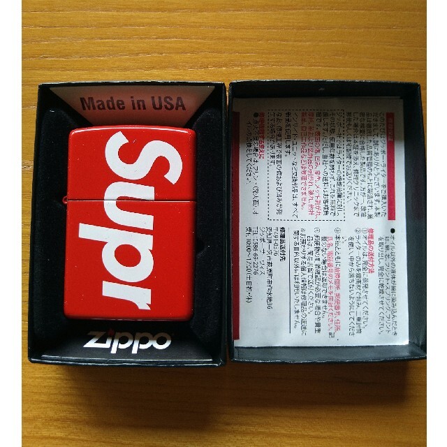 Supreme(シュプリーム)の【価格変更】Supreme ZIPPOライター メンズのファッション小物(タバコグッズ)の商品写真