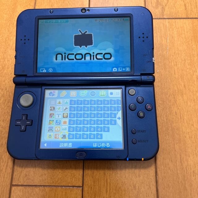 Nintendo 3DS NEW ニンテンドー 本体 LL メタリックブルー」 - 携帯用