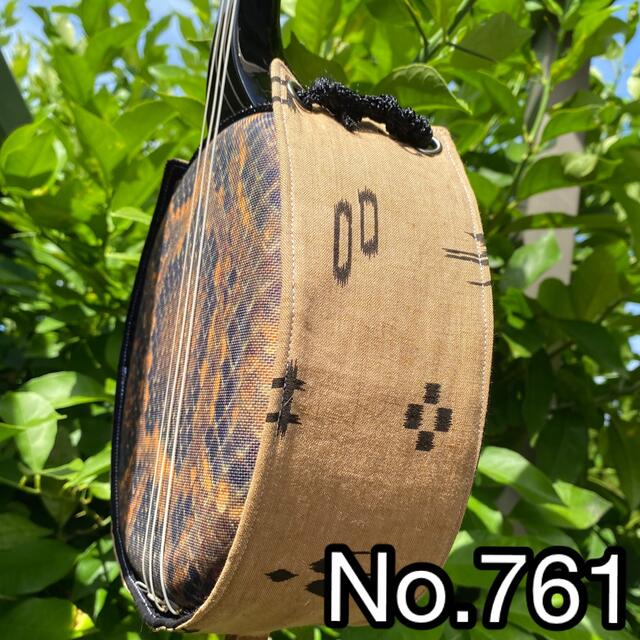 三線のティーガー、同巻（沖縄芭蕉布風） 楽器の和楽器(三線)の商品写真