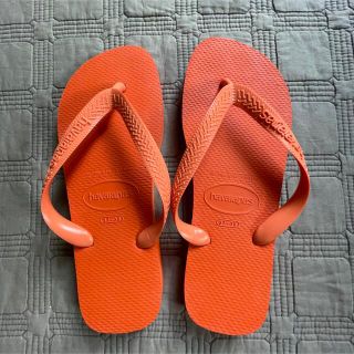 ハワイアナス(havaianas)の美品♡havaianas ビーチサンダル✽24〜25cm(ビーチサンダル)