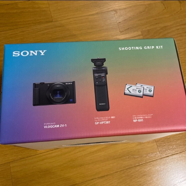 未開封品 SONY ZV-1G VLOGCAM SHOOTINGGRIPKIT