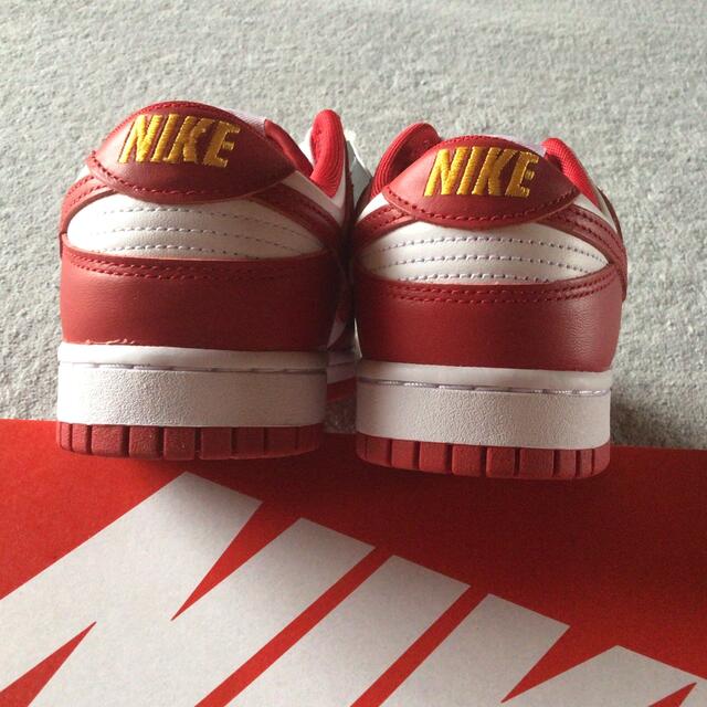 US7 25センチ NIKE DUNK LOW gym red ナイキダンクロー