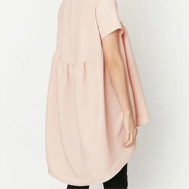 yokochan ハーフスリーブヘムフレアブラウス⭐︎新品未使用!ヨーコ
