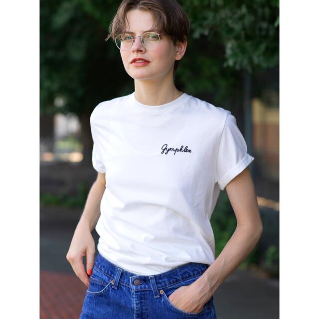 GYMPHLEX(ジムフレックス)のGymphlex | 刺繍ロゴTシャツ WOMEN  14サイズ レディースのトップス(Tシャツ(半袖/袖なし))の商品写真