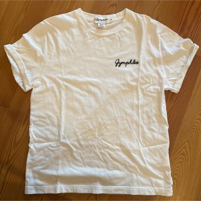 GYMPHLEX(ジムフレックス)のGymphlex | 刺繍ロゴTシャツ WOMEN  14サイズ レディースのトップス(Tシャツ(半袖/袖なし))の商品写真