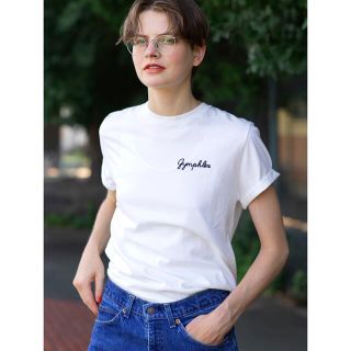 ジムフレックス(GYMPHLEX)のGymphlex | 刺繍ロゴTシャツ WOMEN  14サイズ(Tシャツ(半袖/袖なし))