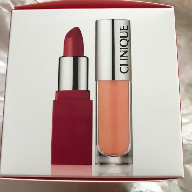 CLINIQUE(クリニーク)のクリニーク ファンデーションリップセット21 未使用 コスメ/美容のベースメイク/化粧品(リップグロス)の商品写真