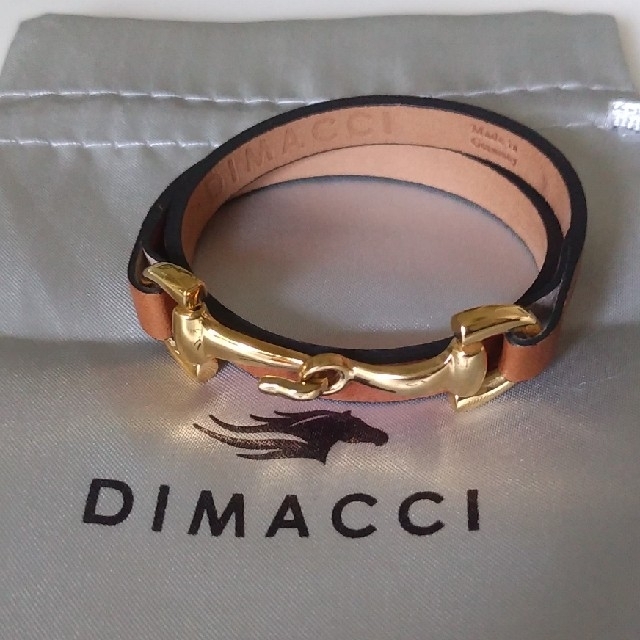 L'Appartement DEUXIEME CLASSE(アパルトモンドゥーズィエムクラス)のDIMACCI Horse Buckle Blacelet（S） レディースのアクセサリー(ブレスレット/バングル)の商品写真