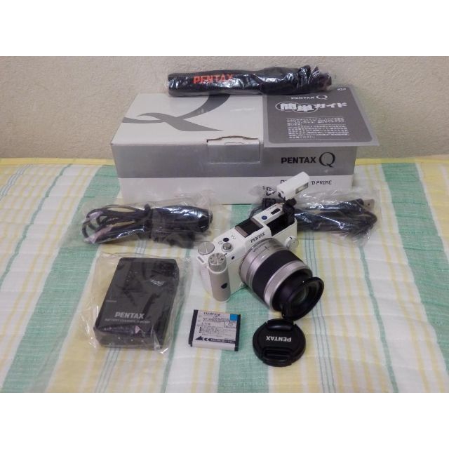 ❤️80ショット❤️新品級❤️PENTAX Q レンズキット☆ホワイト