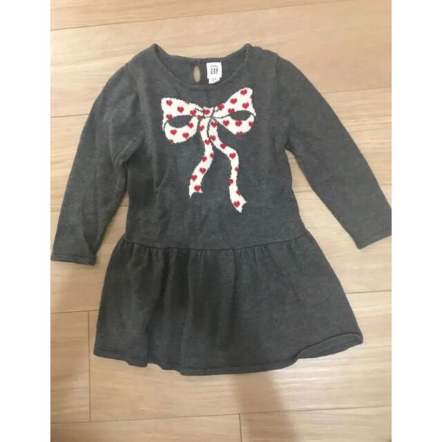 babyGAP(ベビーギャップ)のキッズ　女の子　ワンピース キッズ/ベビー/マタニティのキッズ服女の子用(90cm~)(ワンピース)の商品写真