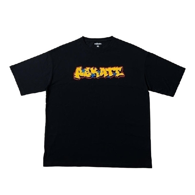 【Mサイズ】askate Ataro Logo Tee Black