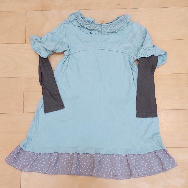 pom ponette(ポンポネット)のポンポネット ワンピース130 キッズ/ベビー/マタニティのキッズ服女の子用(90cm~)(ワンピース)の商品写真