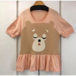 ネネット(Ne-net)の美品 Ne-net 薄手クマぺプラムニットトップス(2)(ニット/セーター)