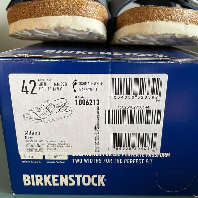 BIRKENSTOCK(ビルケンシュトック)のBIRKENSTOCK ビルケンシュトック　ミラノ　27.0cm メンズの靴/シューズ(サンダル)の商品写真