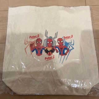 マーベル(MARVEL)のスパイダーマン　ハッピーくじ　トートバッグ　happyくじ(その他)