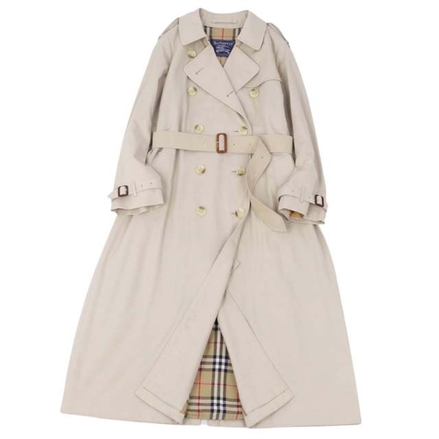 BURBERRY(バーバリー)のバーバリー コート 英国製 トレンチコート レディース 裏チェック アウター レディースのジャケット/アウター(ブルゾン)の商品写真