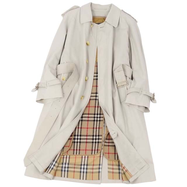 BURBERRY(バーバリー)のバーバリー コート シングル トレンチコート ライダーコート メンズ ライナー メンズのジャケット/アウター(ステンカラーコート)の商品写真