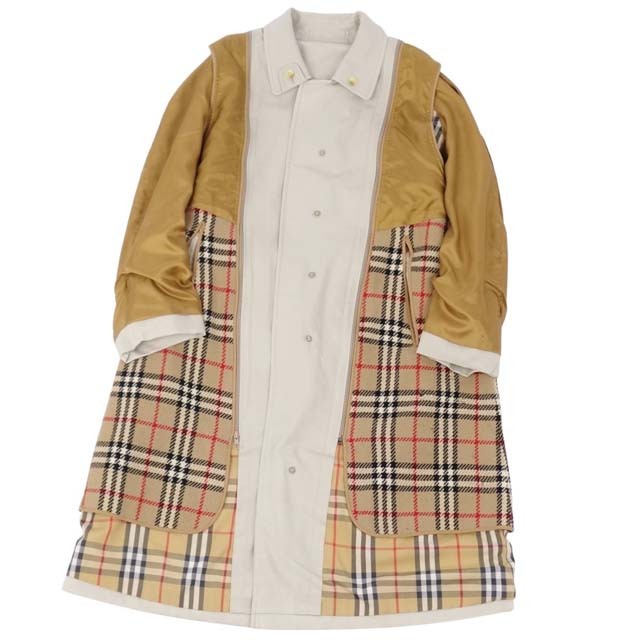 BURBERRY(バーバリー)のバーバリー コート シングル トレンチコート ライダーコート メンズ ライナー メンズのジャケット/アウター(ステンカラーコート)の商品写真