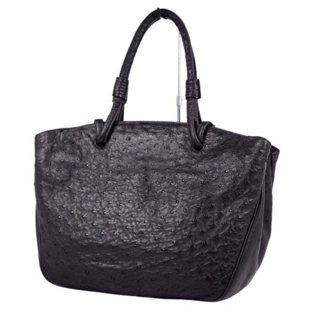 OSTRICH(オーストリッチ)のオーストリッチ バッグ ハンドバッグ オーストリッチ レザー カバン 鞄 レディースのバッグ(ハンドバッグ)の商品写真