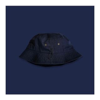 ビームス(BEAMS)のthe hermit club members hat navy S/Mサイズ(ハット)