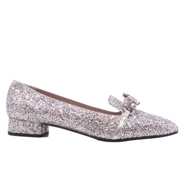 MIU MIU - ミュウミュウ パンプス グリッター ビジュー MIU MIU - ミュウミュウ パンプス グリッター ビジュー