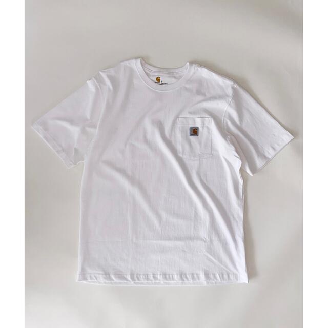 carhartt(カーハート)のCarhartt カーハート Tシャツ 白 メンズのトップス(Tシャツ/カットソー(半袖/袖なし))の商品写真